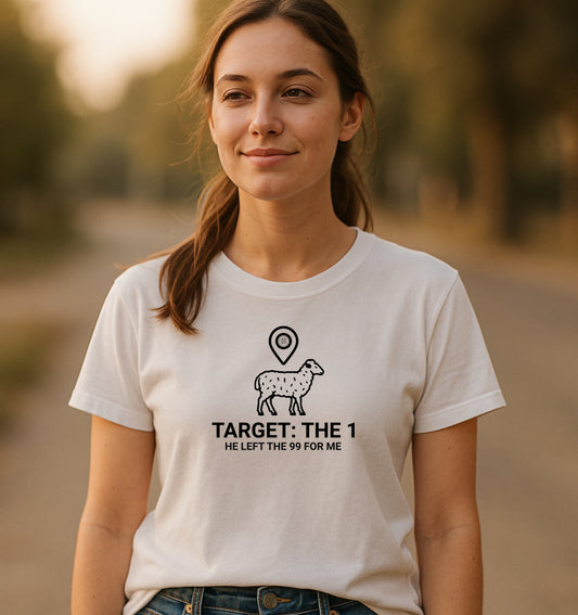 99:1 Christian T-Shirt | Parable of the Lost Sheep Tee | Bella Canvas