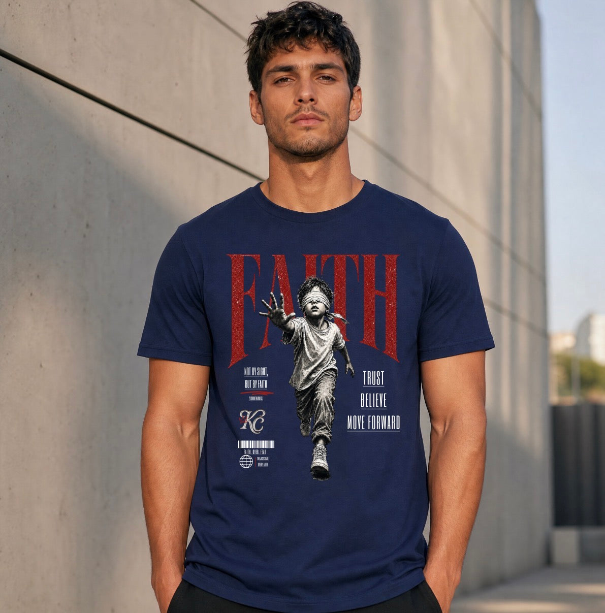 Walk by Faith | Bella Canvas Unisex t-shirt