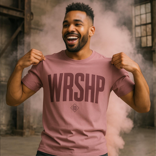WRSHP Christian T-Shirt | Worship Lifestyle Tee | Bella Canvas
